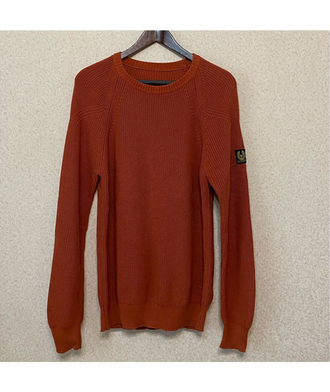 BELSTAFF Оранжевый хлопковый джемпер / свитер, фото 7