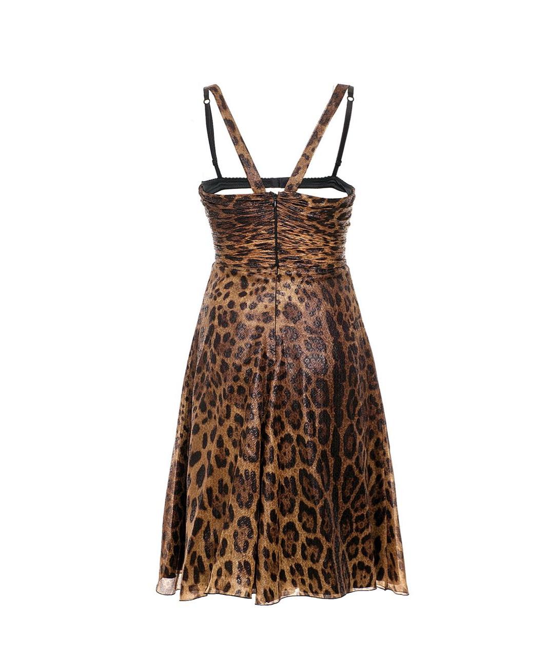 DOLCE&GABBANA Шелковое коктейльное платье, фото 2