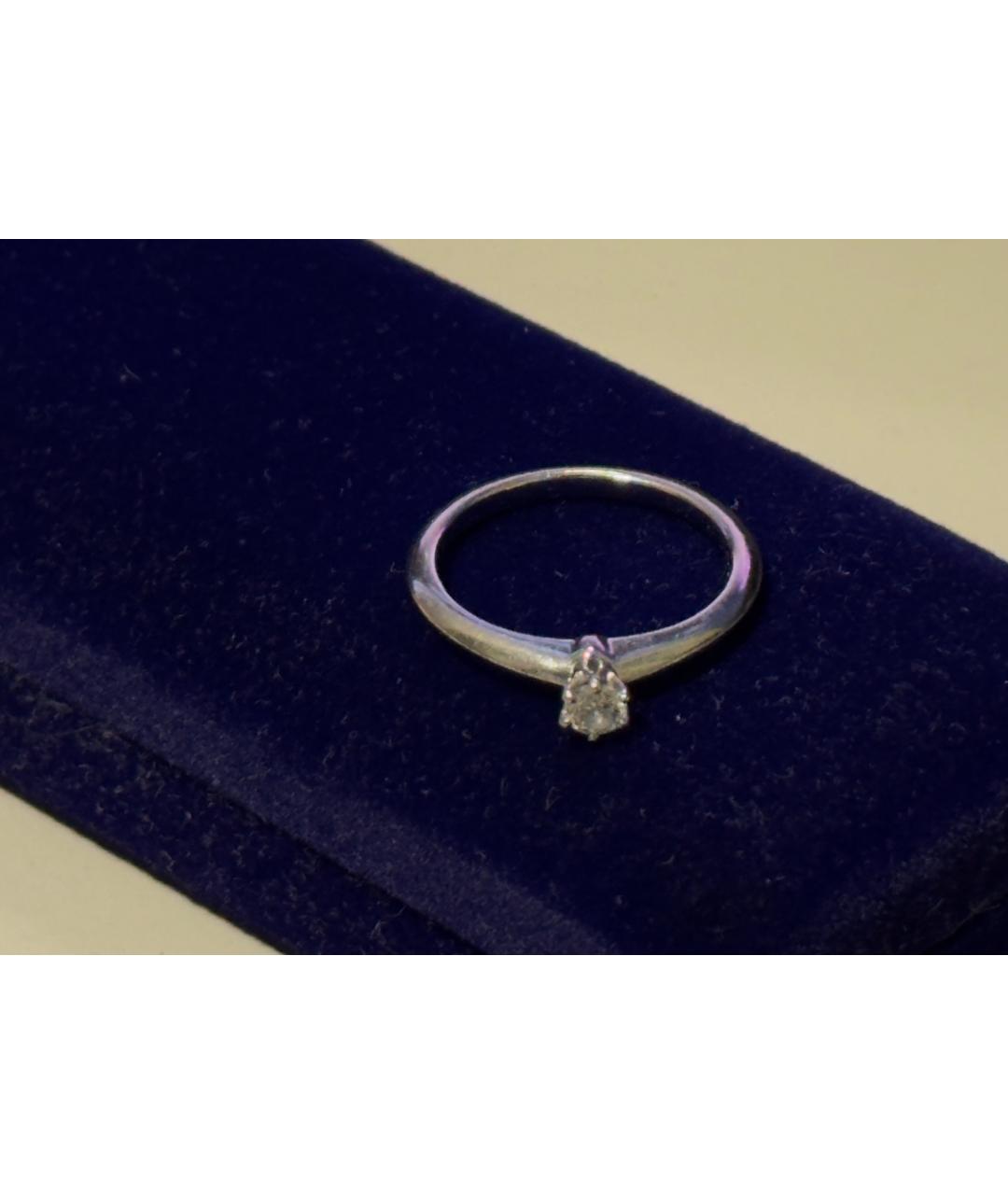 TIFFANY&CO Серебряное платиновое кольцо, фото 6