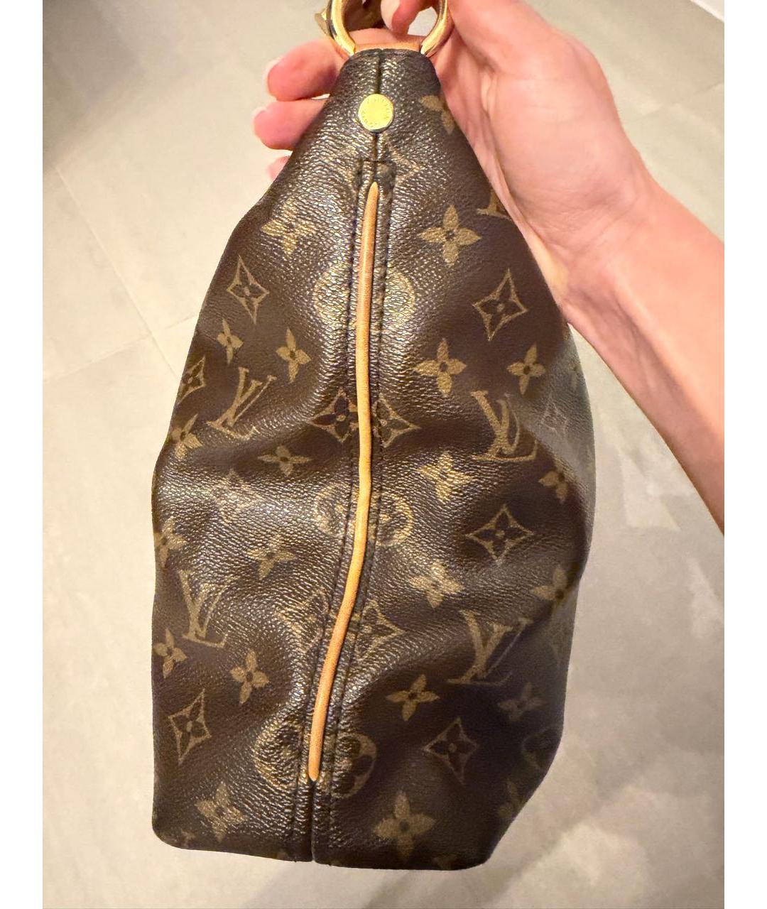 LOUIS VUITTON Коричневая сумка тоут, фото 2