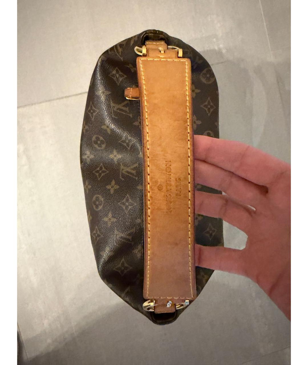 LOUIS VUITTON Коричневая сумка тоут, фото 6