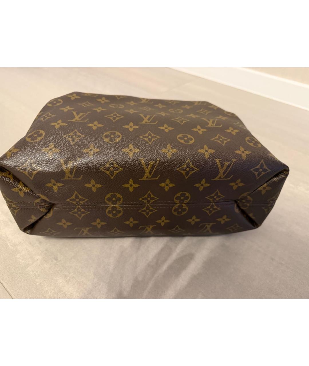 LOUIS VUITTON Коричневая сумка тоут, фото 3