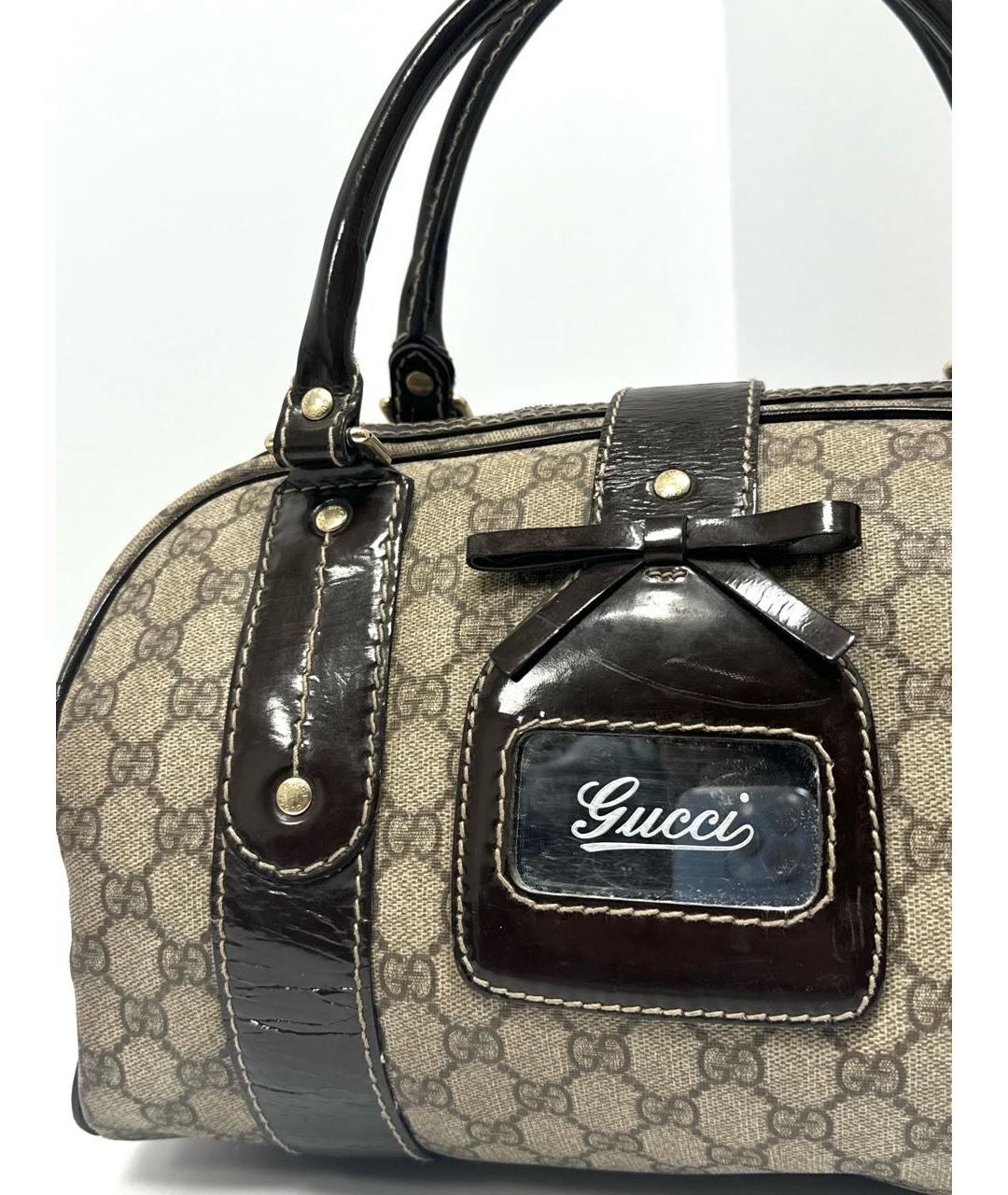GUCCI Бежевая сумка тоут, фото 2