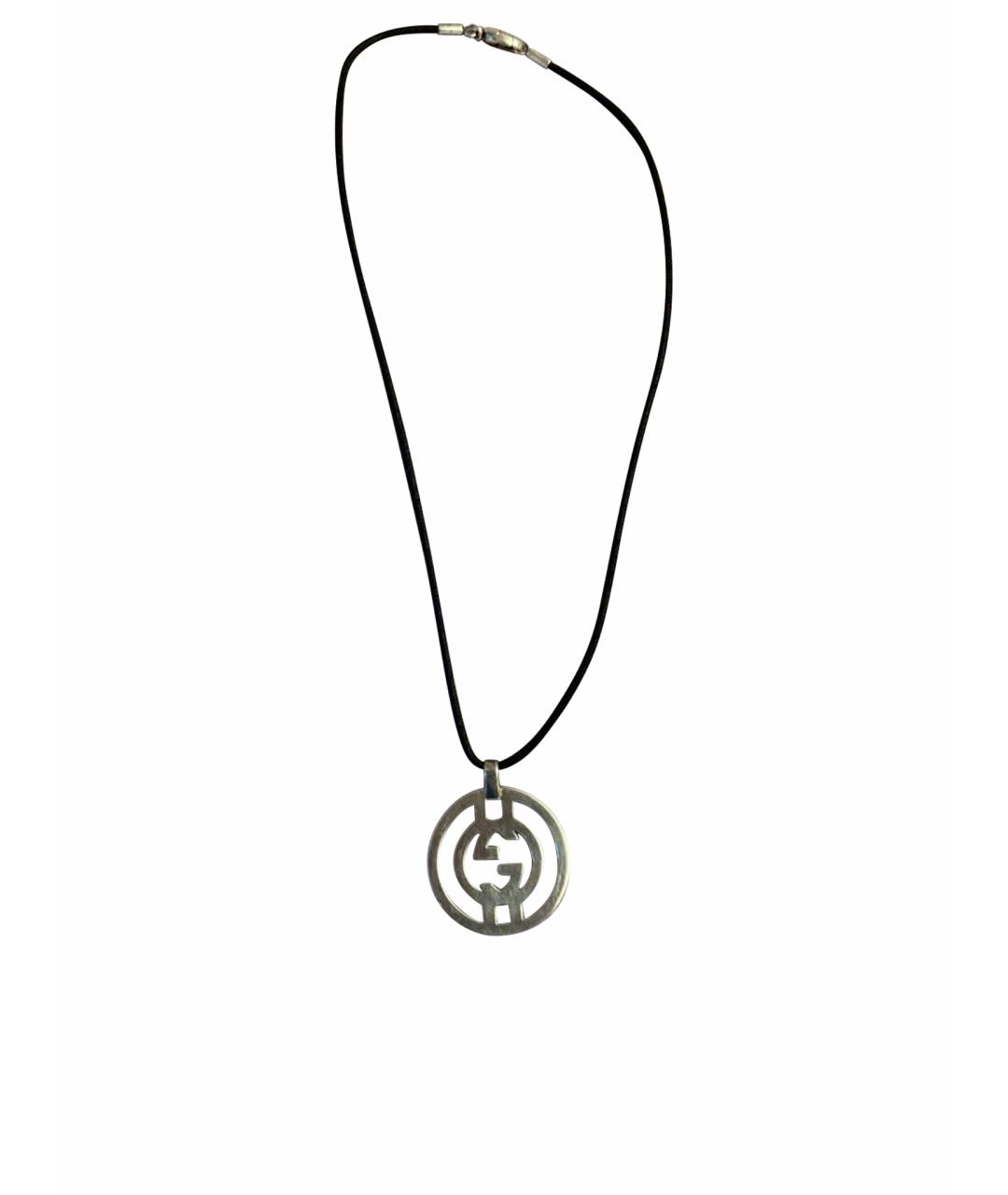 GUCCI Серебряный серебряный кулон, фото 1