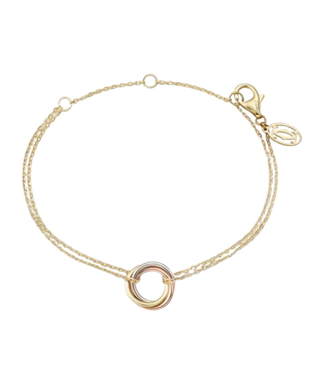CARTIER Желтый браслет из желтого золота, фото 1