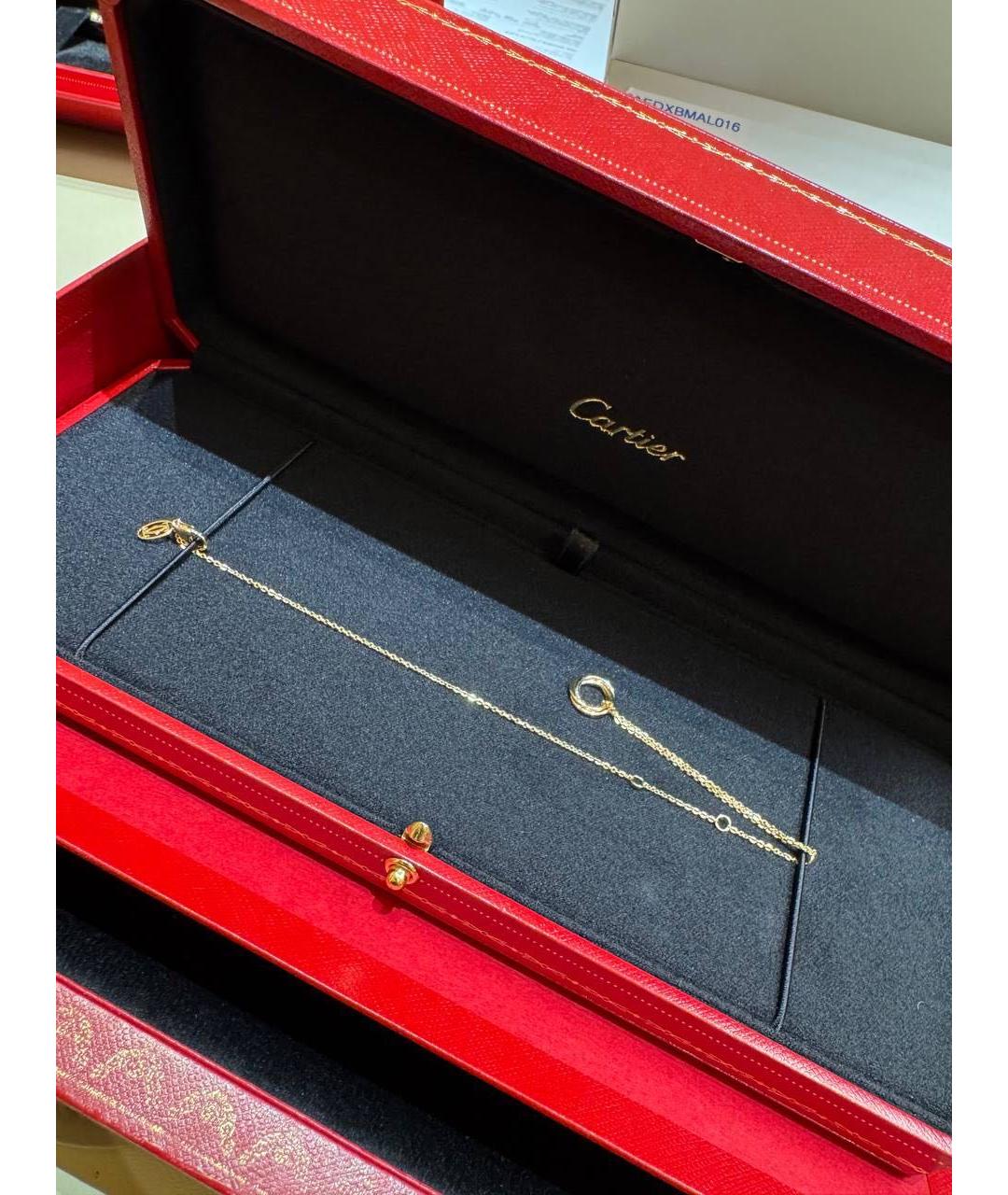CARTIER Желтый браслет из желтого золота, фото 2