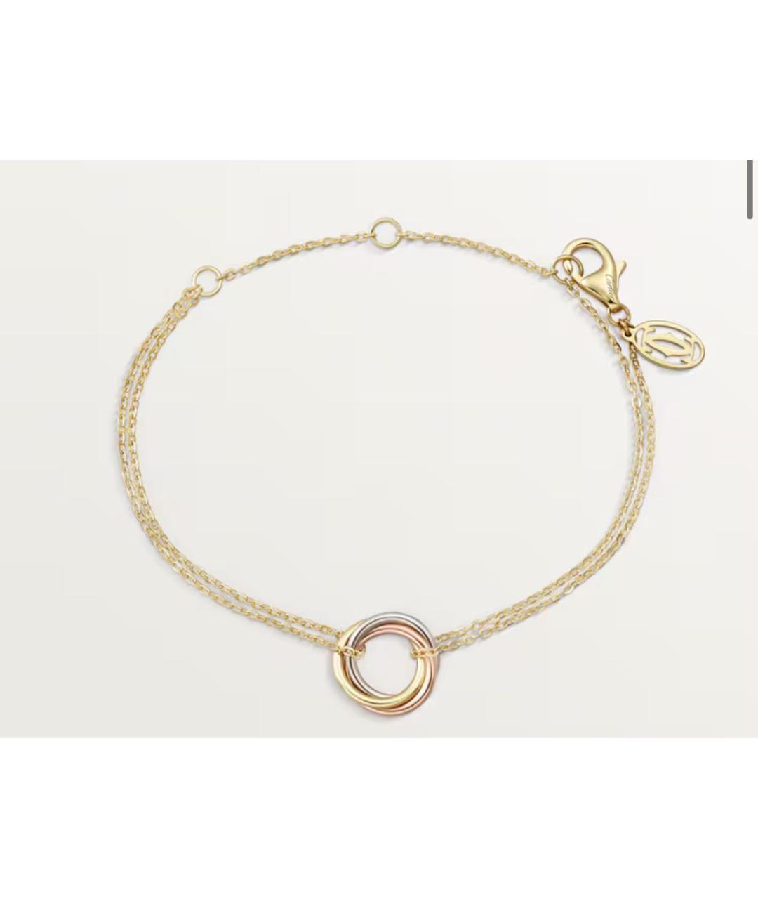 CARTIER Желтый браслет из желтого золота, фото 3