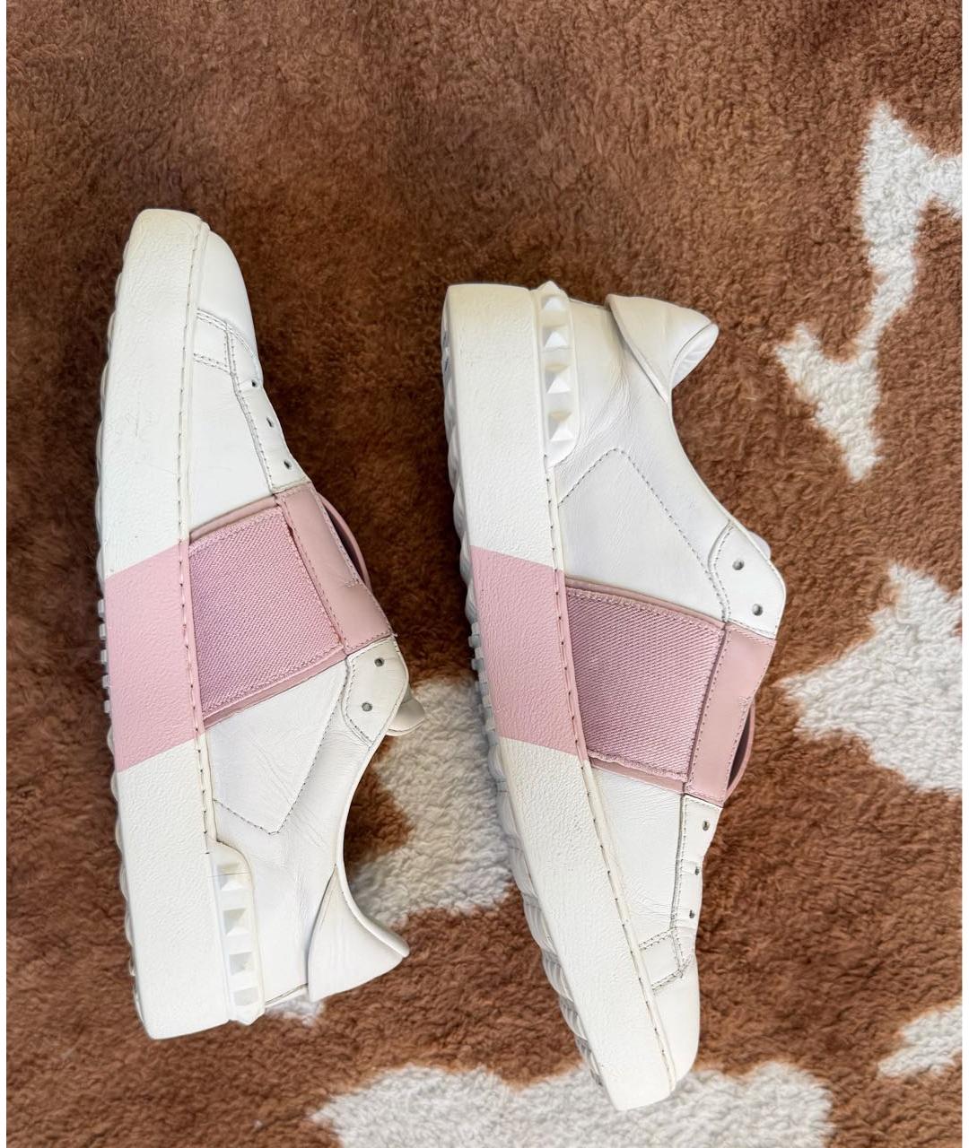 VALENTINO Белые кожаные кеды, фото 7