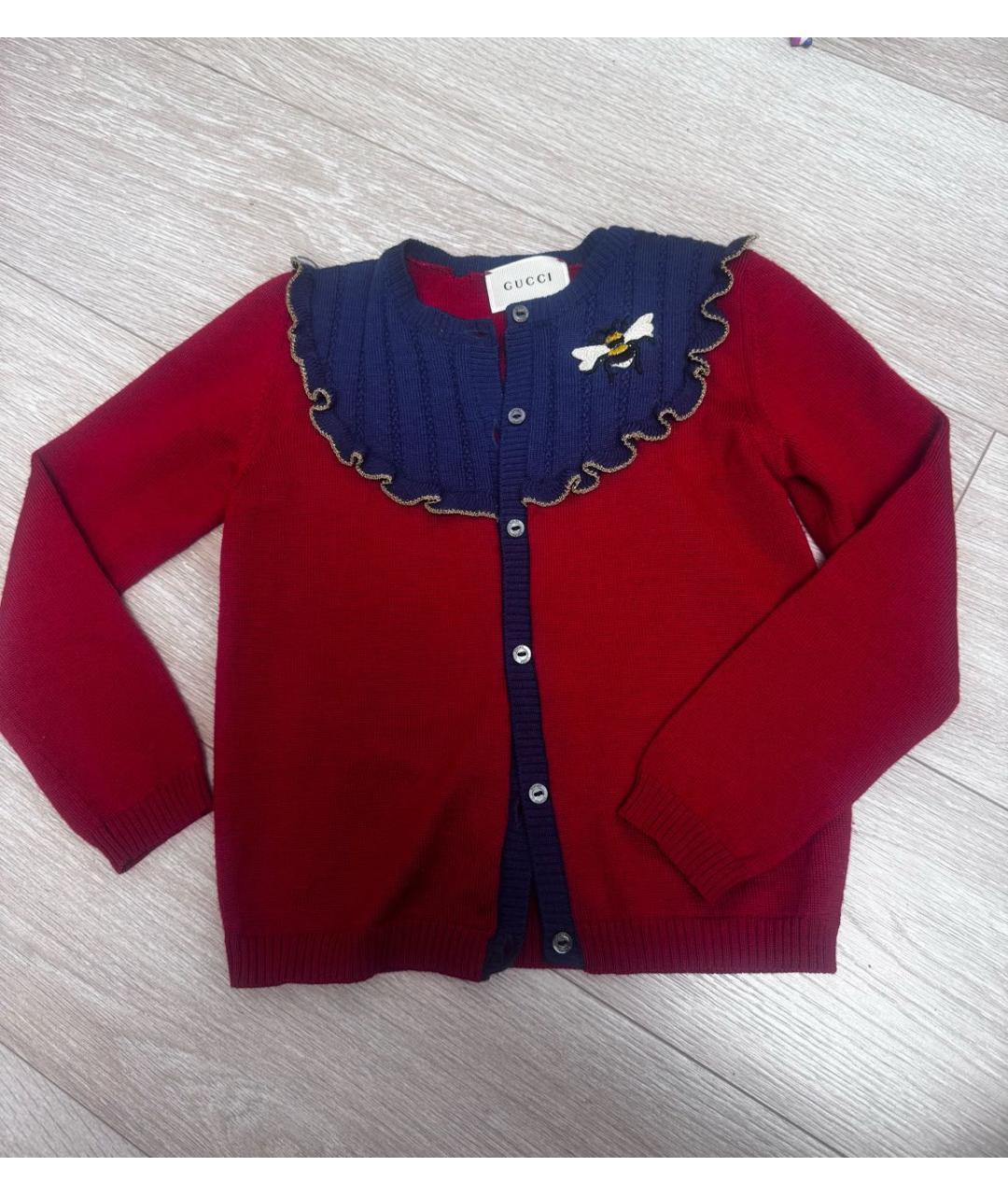 GUCCI KIDS Красный жакет / жилет, фото 4