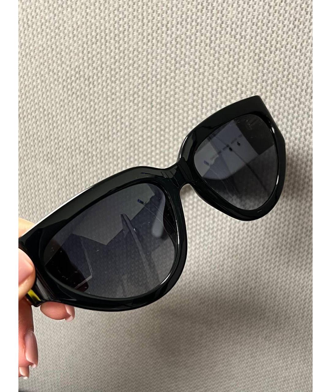 MARC JACOBS Черные пластиковые солнцезащитные очки, фото 2