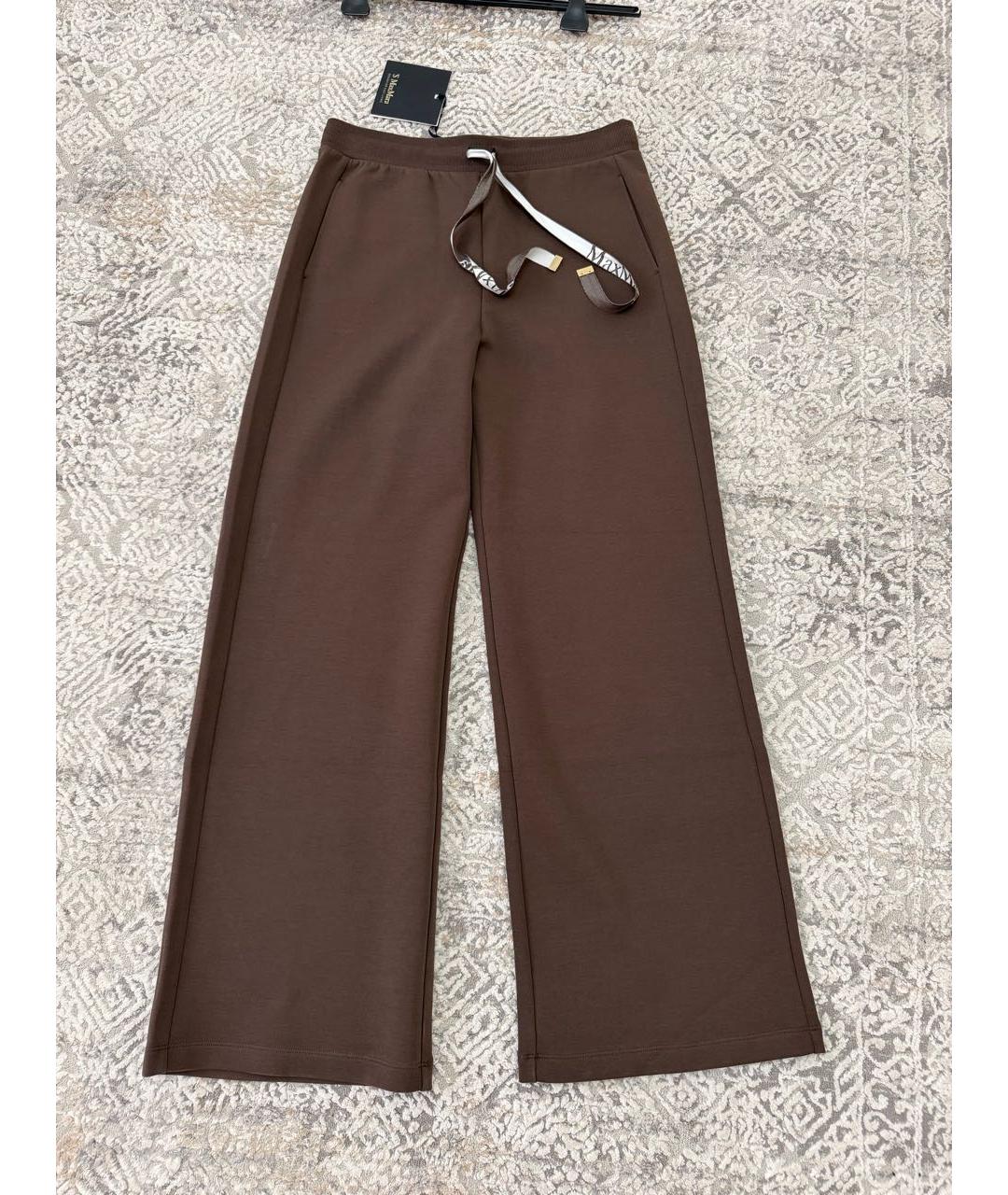 'S MAX MARA Коричневый хлопковый спортивные костюмы, фото 2