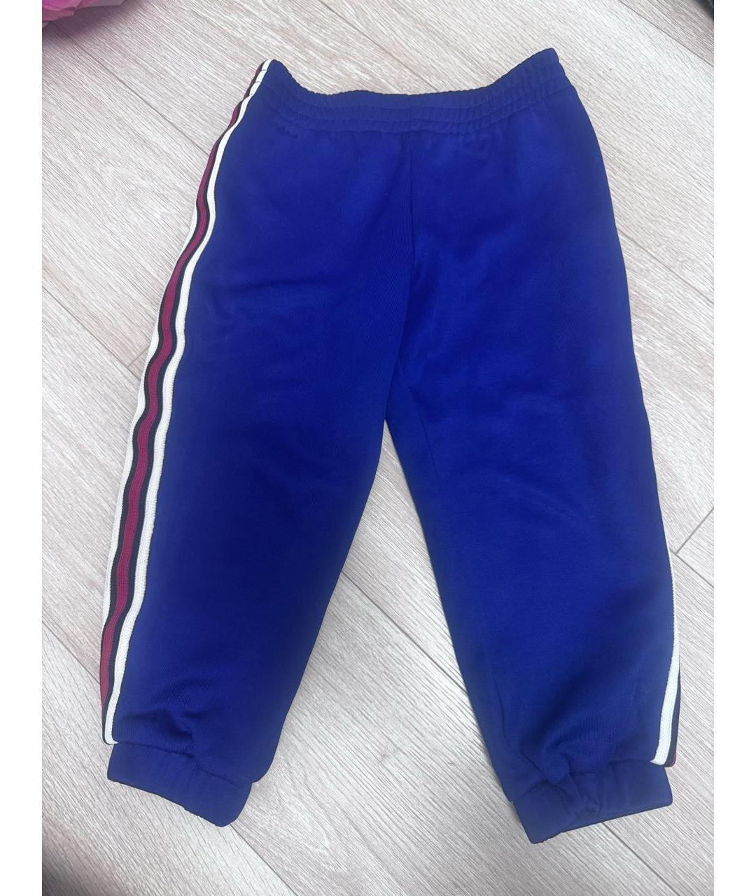 GUCCI Синие брюки и шорты, фото 4