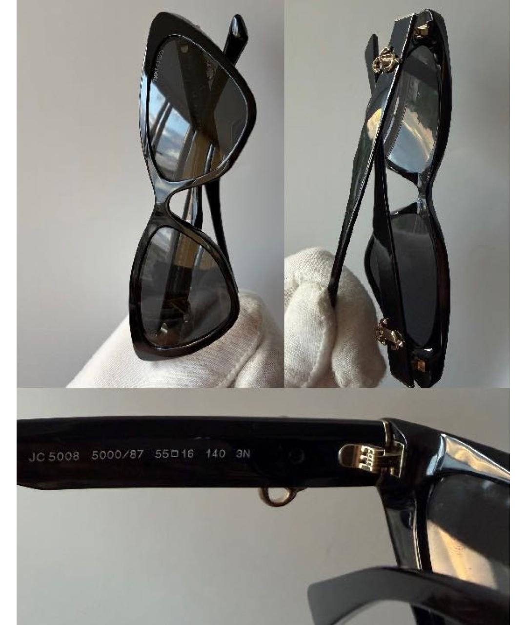 JIMMY CHOO Черные солнцезащитные очки, фото 2