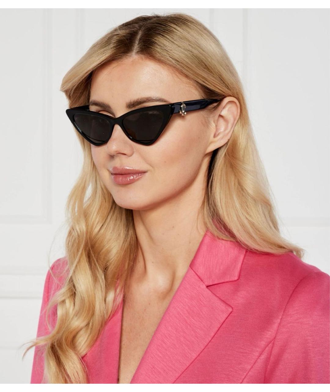 JIMMY CHOO Черные солнцезащитные очки, фото 5