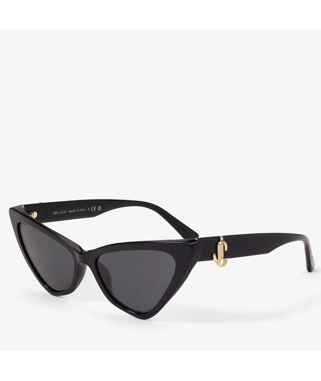 JIMMY CHOO Черные солнцезащитные очки, фото 7