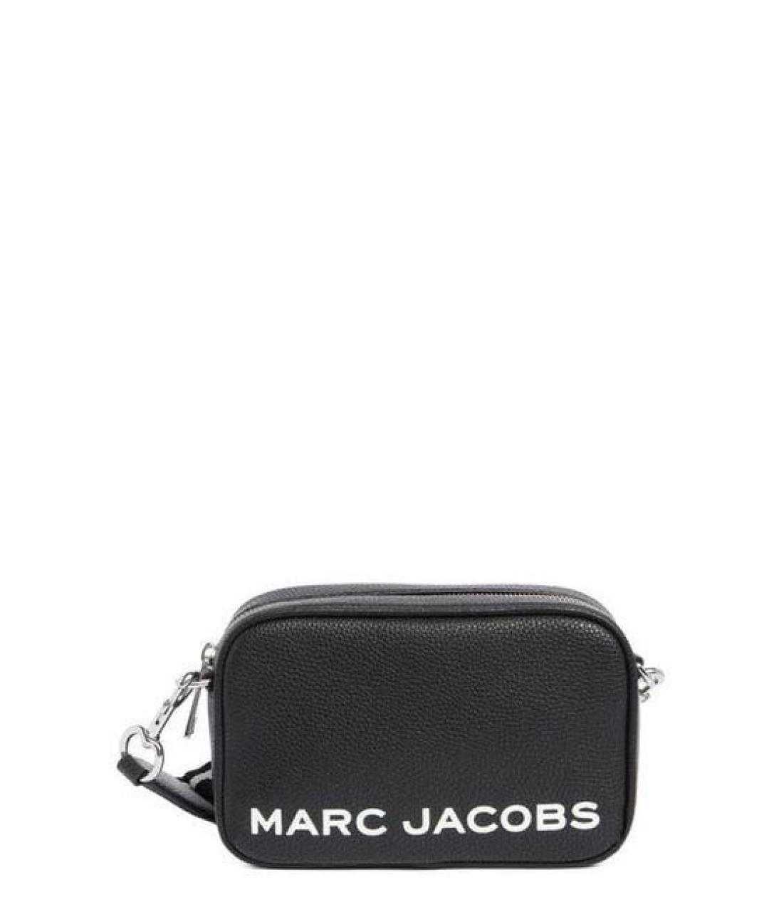 MARC JACOBS Черная кожаная сумка через плечо, фото 7