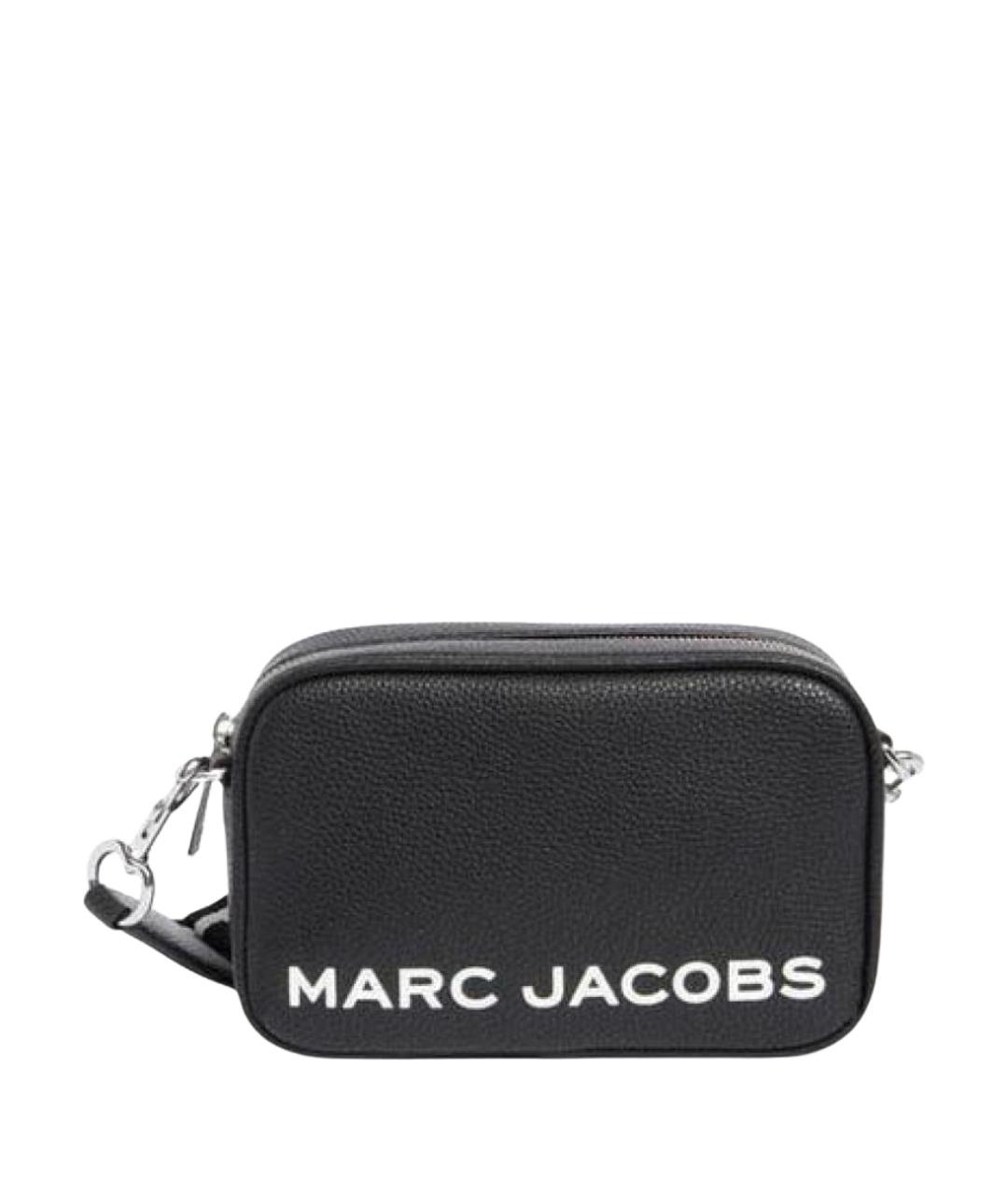 MARC JACOBS Черная кожаная сумка через плечо, фото 1
