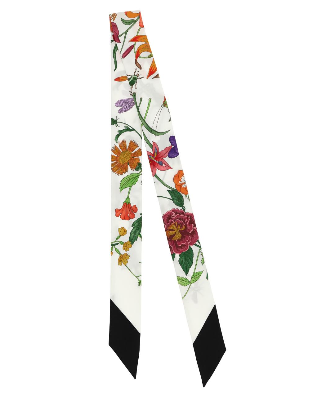 GUCCI Мульти шелковый шарф, фото 2