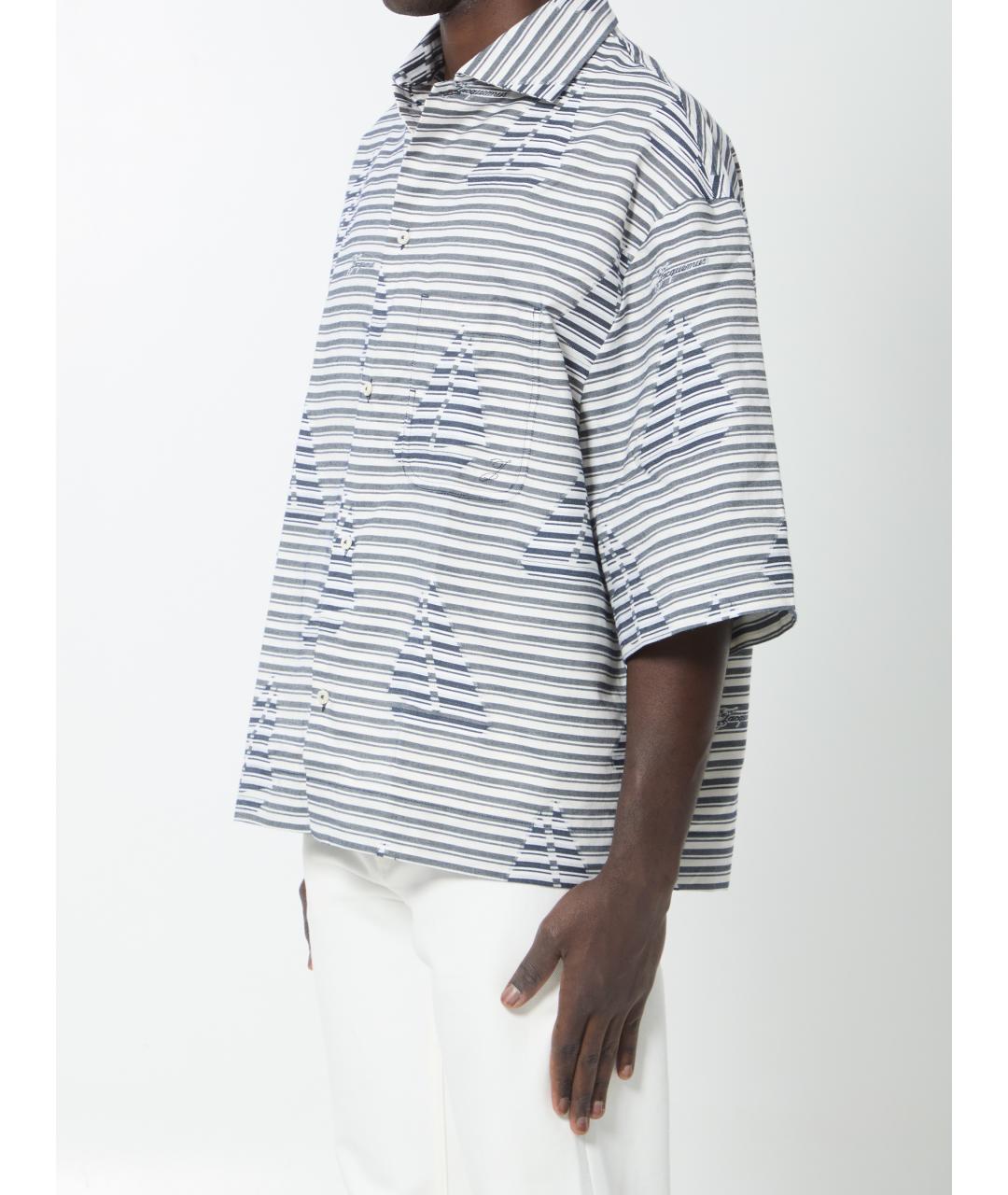 JACQUEMUS Мульти хлопковая кэжуал рубашка, фото 2