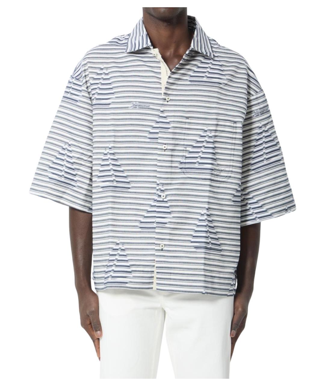 JACQUEMUS Мульти хлопковая кэжуал рубашка, фото 1