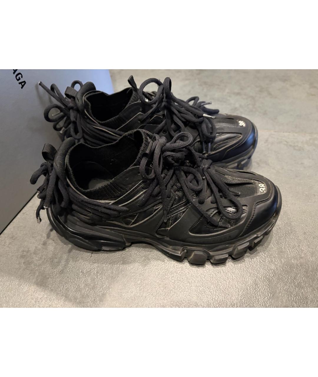 BALENCIAGA Черные кроссовки, фото 6