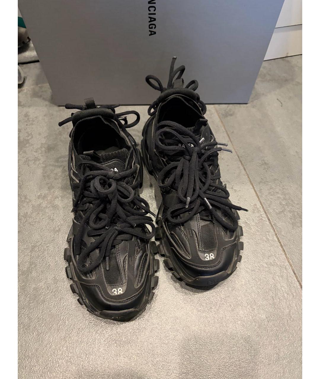 BALENCIAGA Черные кроссовки, фото 2