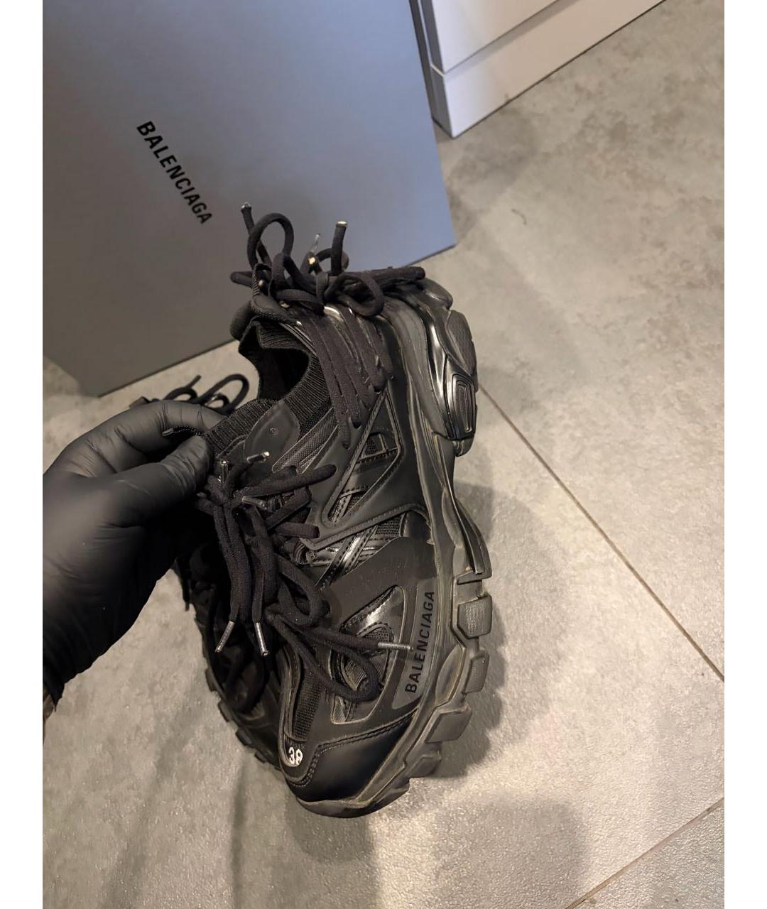 BALENCIAGA Черные кроссовки, фото 3