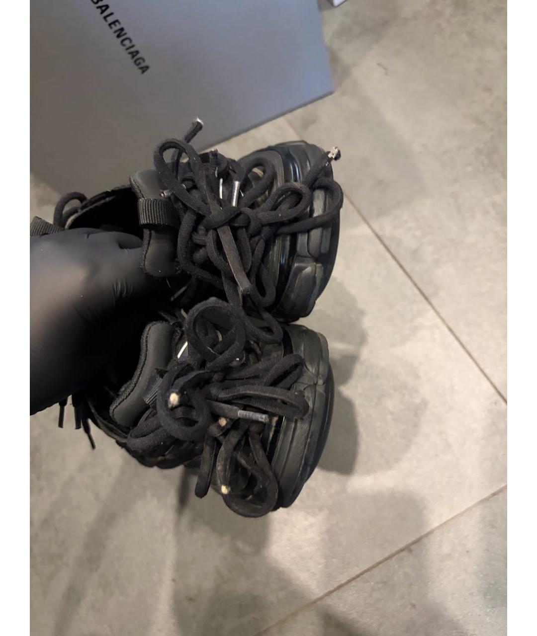 BALENCIAGA Черные кроссовки, фото 4