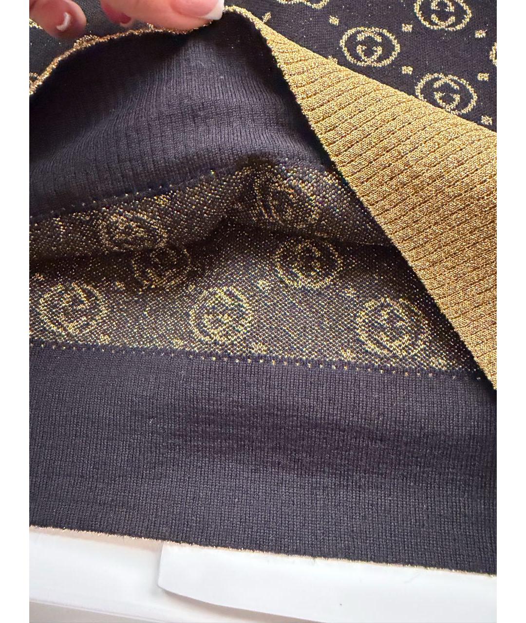 GUCCI Черный джемпер / свитер, фото 4