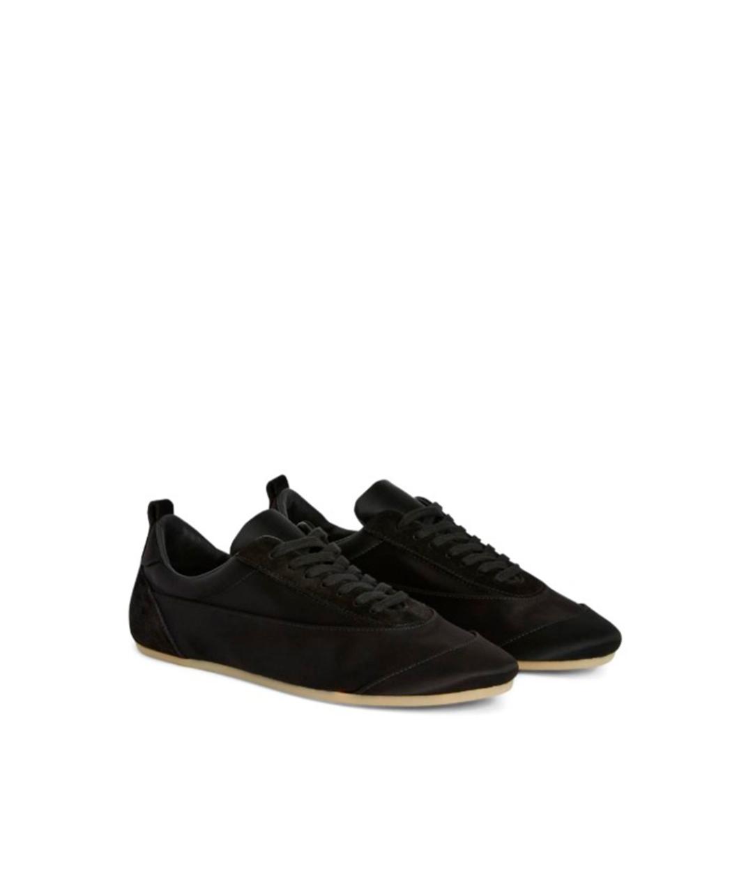 JIL SANDER Черные кроссовки, фото 2