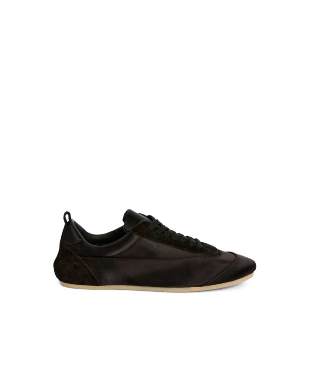 JIL SANDER Черные кроссовки, фото 1