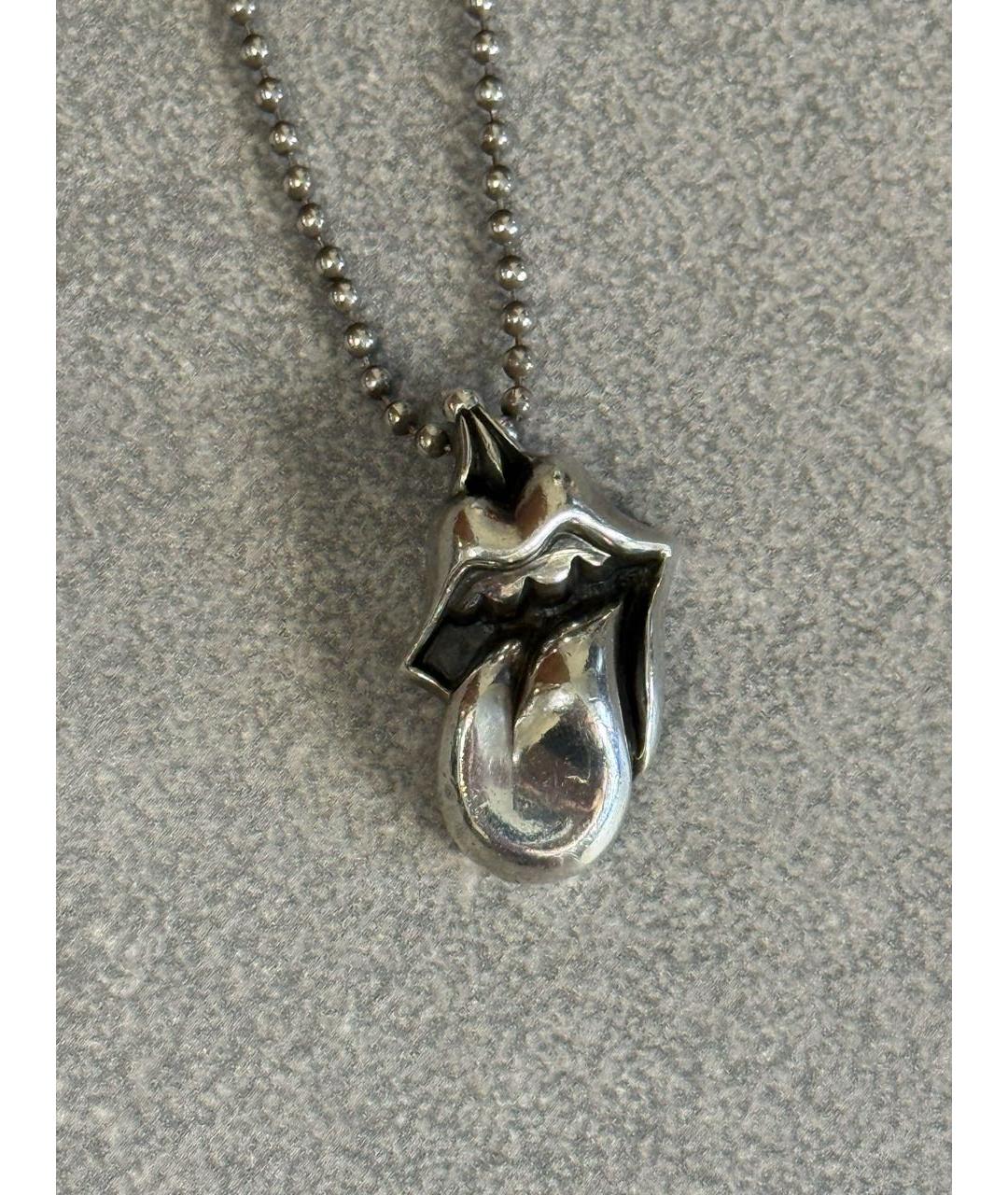 CHROME HEARTS Серебряное серебряное колье, фото 2