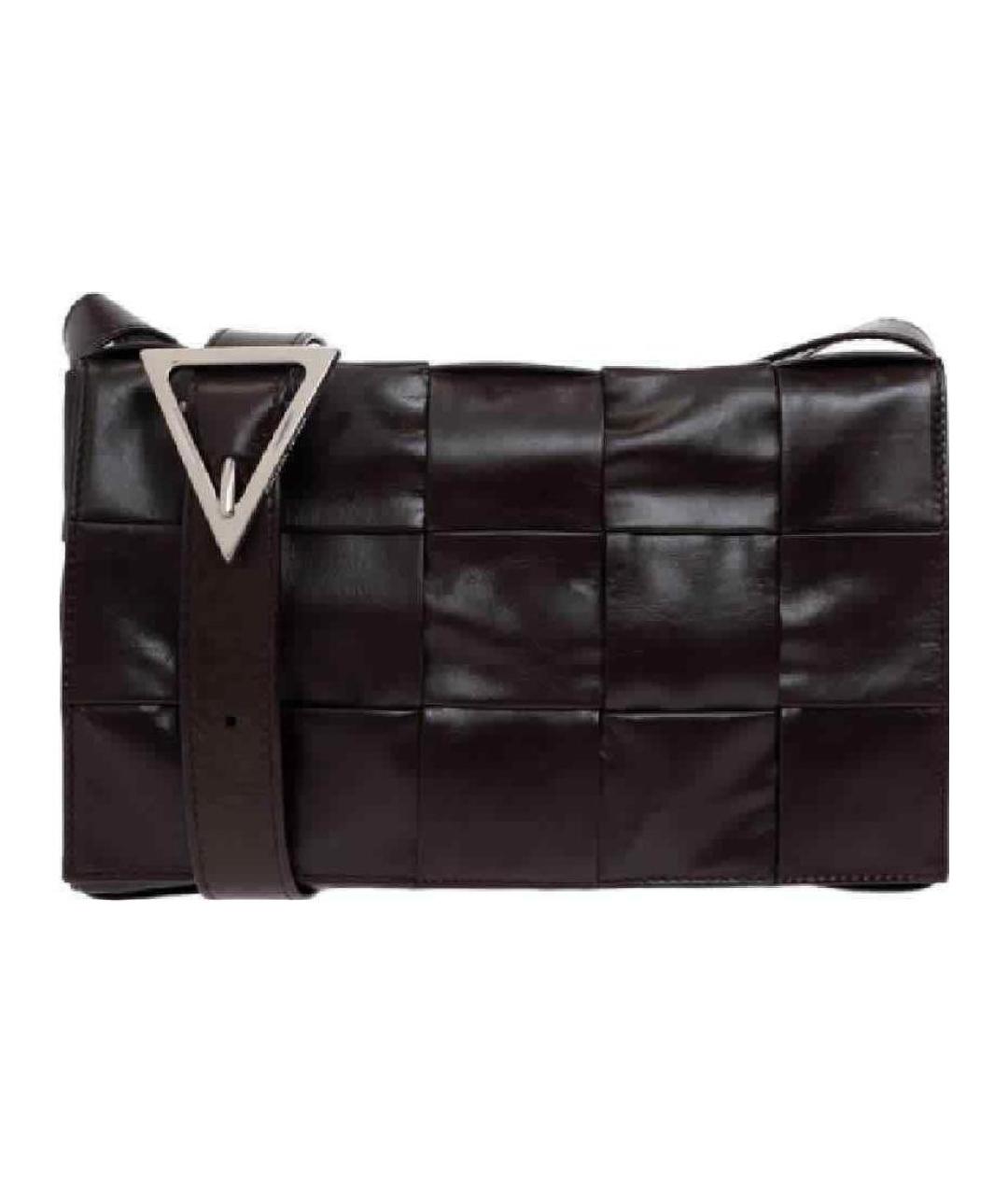BOTTEGA VENETA Коричневая кожаная папка для документов, фото 2