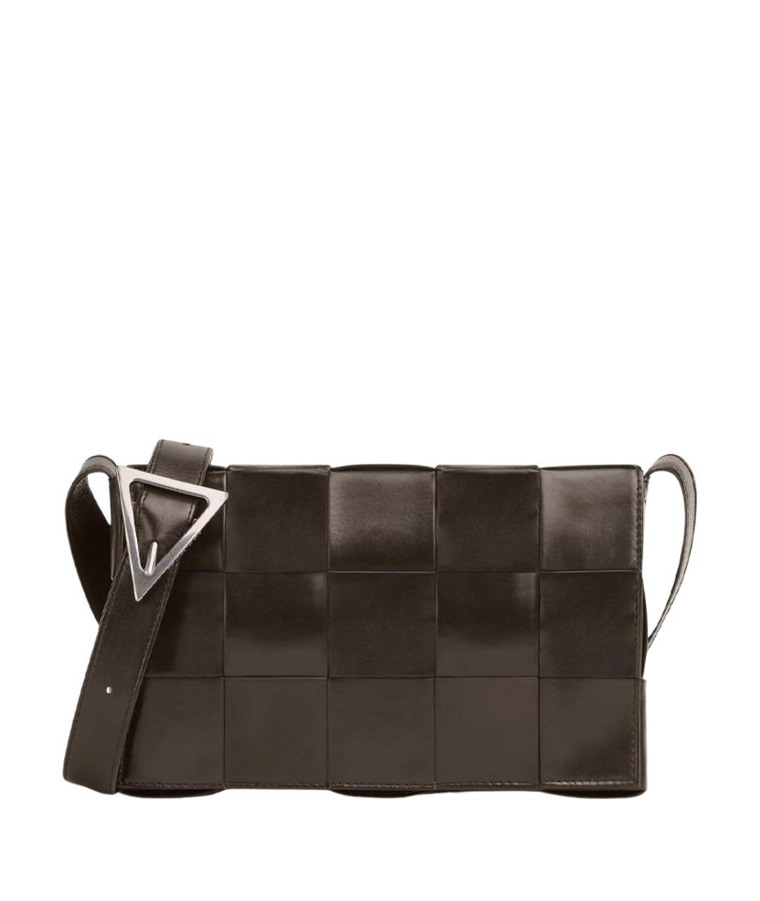BOTTEGA VENETA Коричневая кожаная папка для документов, фото 1