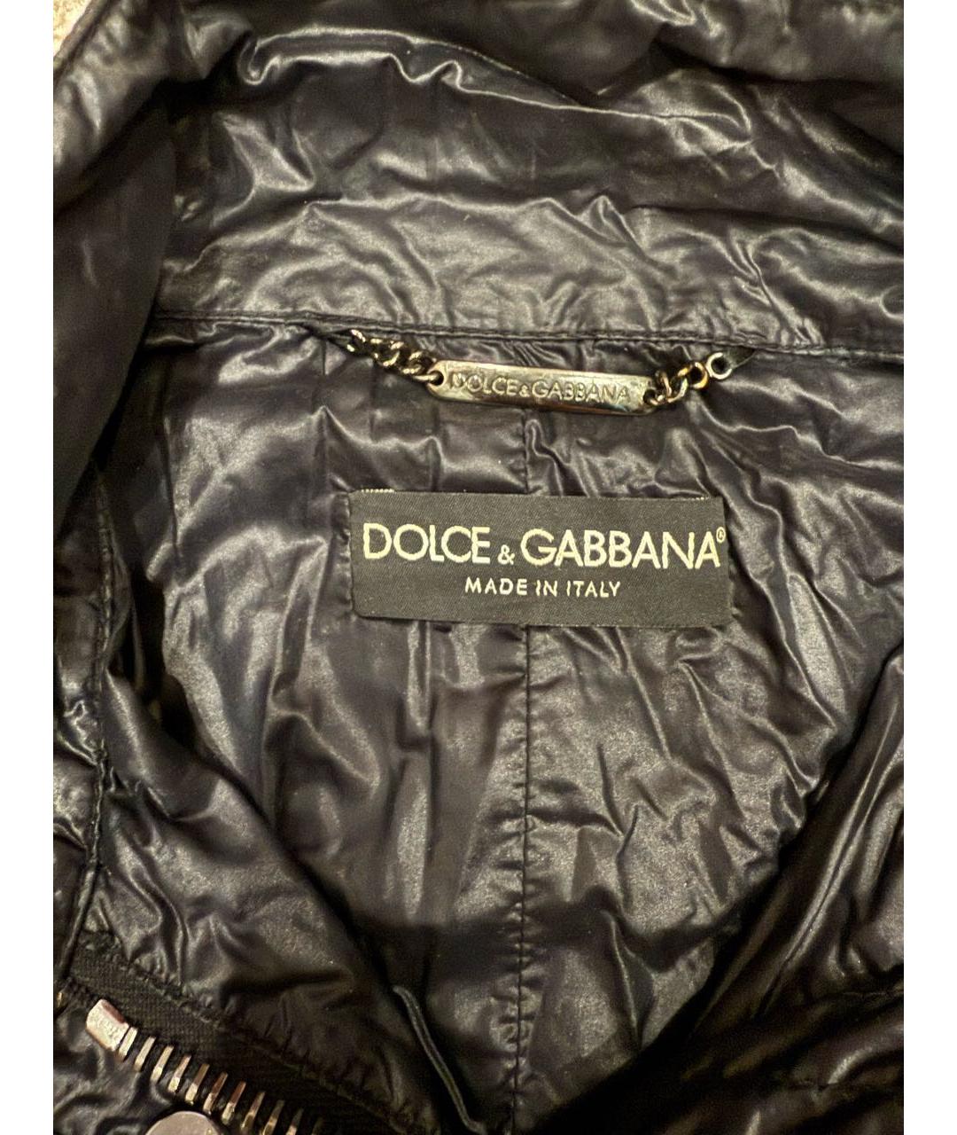 DOLCE&GABBANA Черная куртка, фото 3
