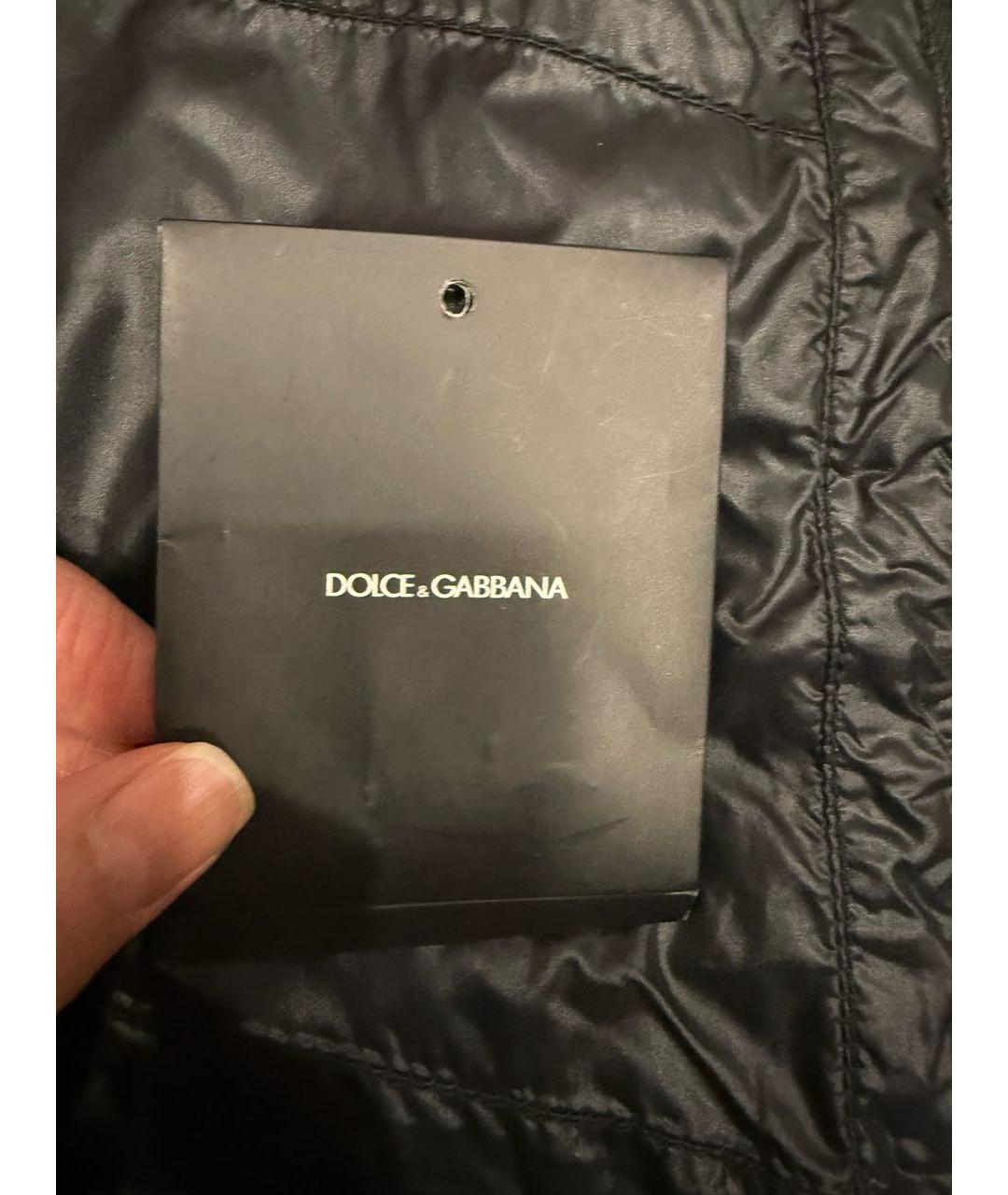 DOLCE&GABBANA Черная куртка, фото 6