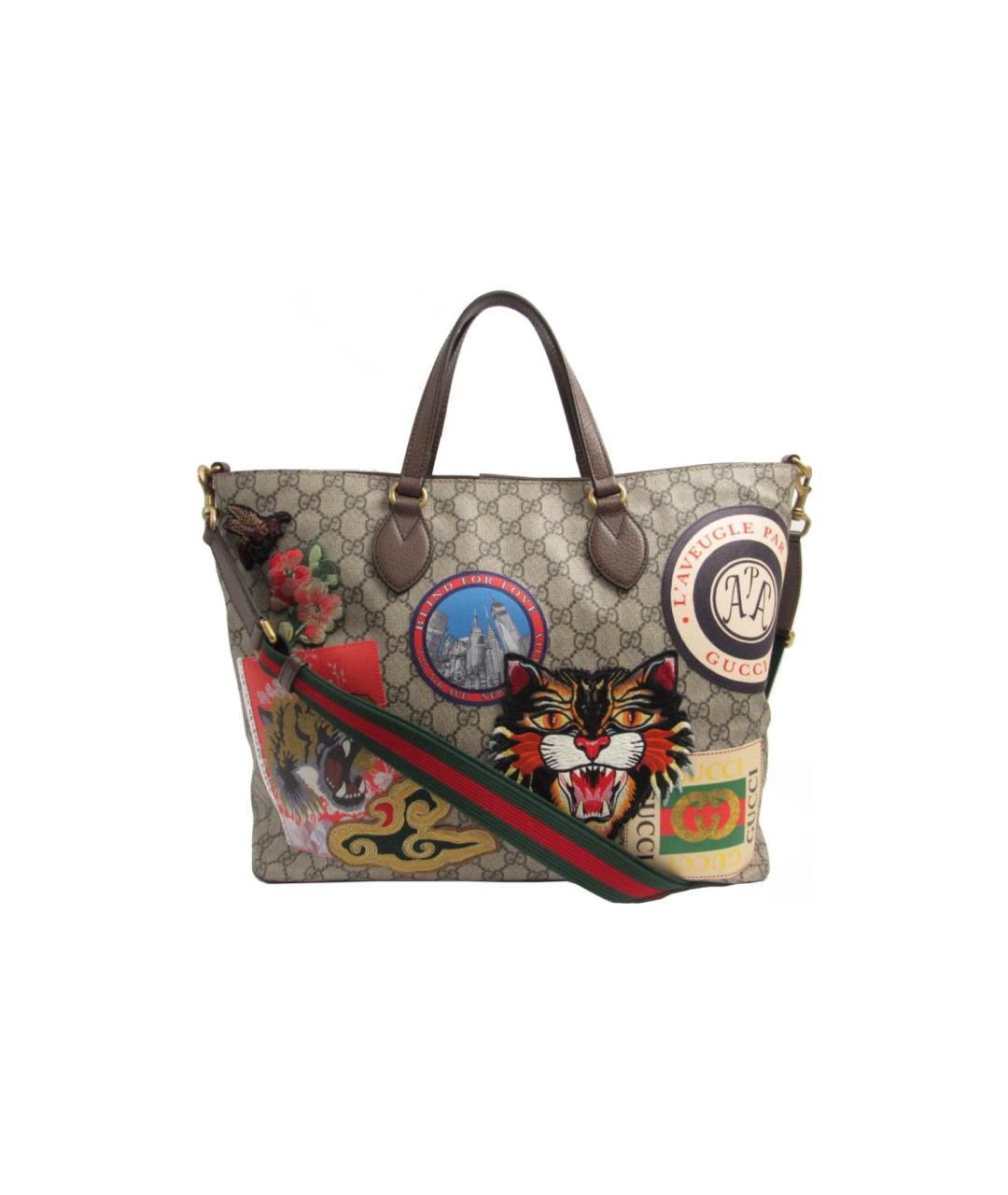 GUCCI Коричневая сумка на плечо, фото 6