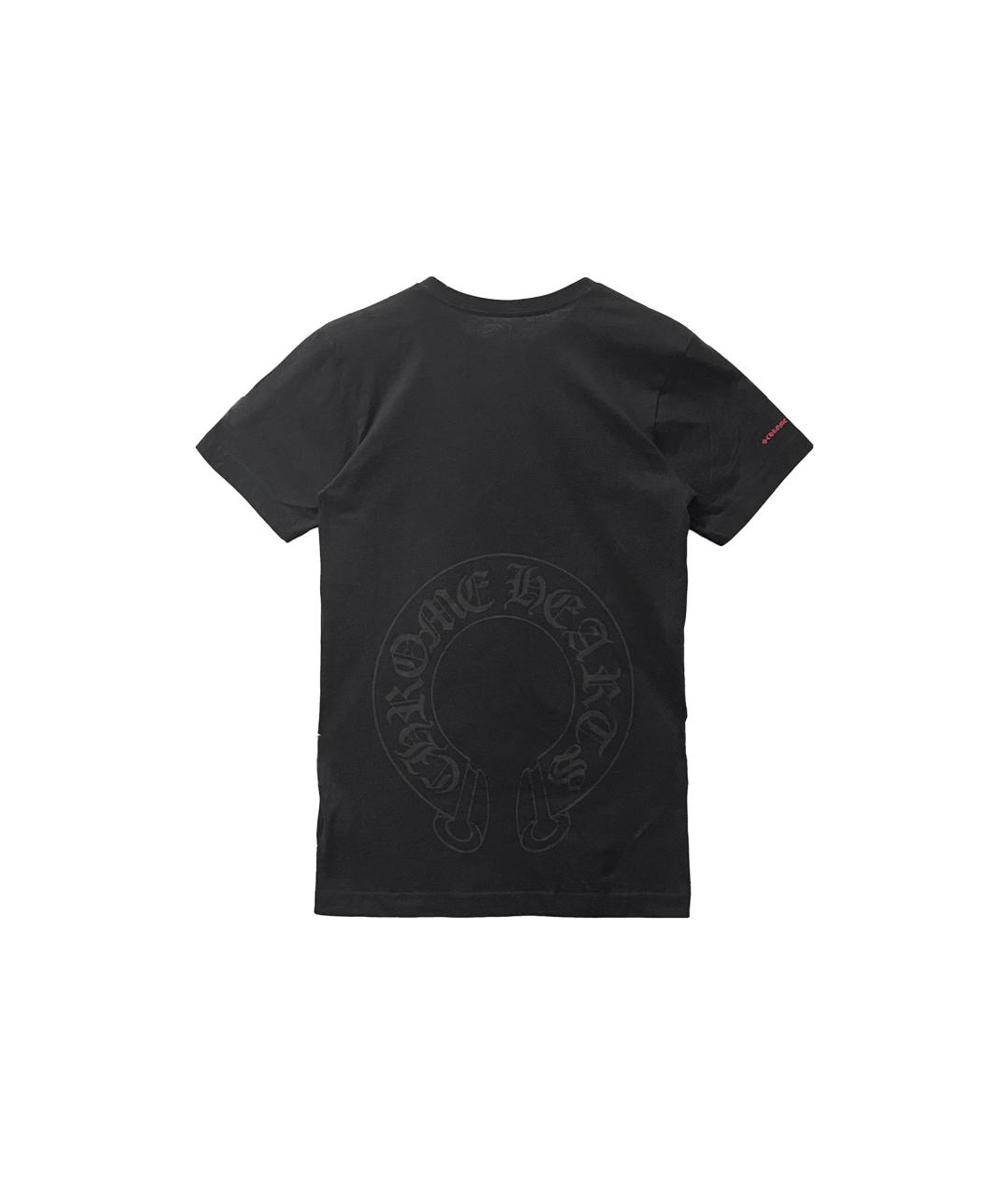 CHROME HEARTS Черная футболка, фото 2