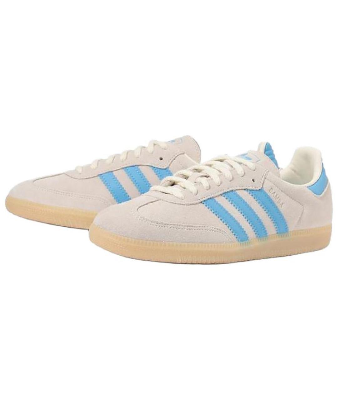 ADIDAS Серые замшевые кеды, фото 3