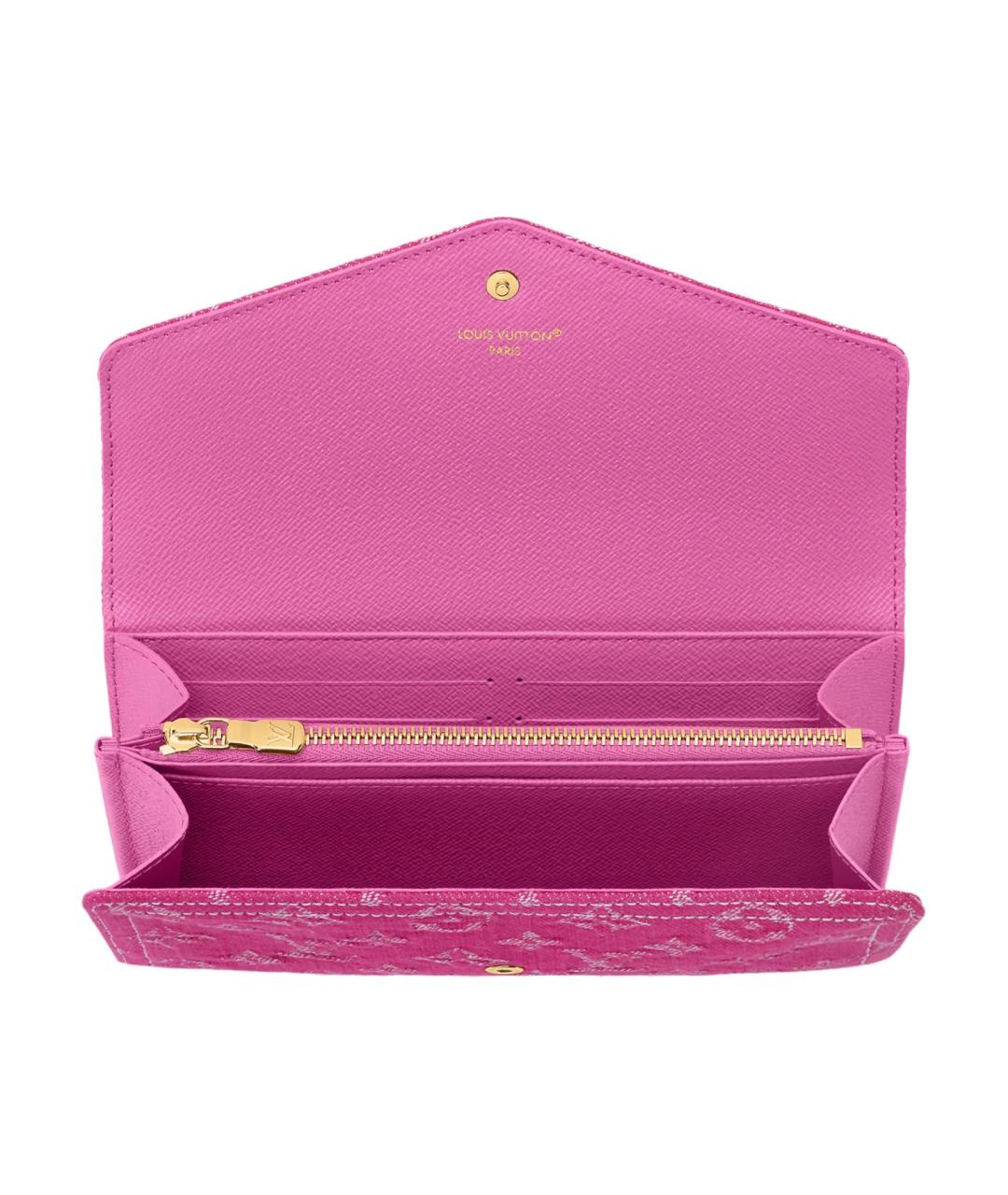 LOUIS VUITTON Фуксия кошелек, фото 4