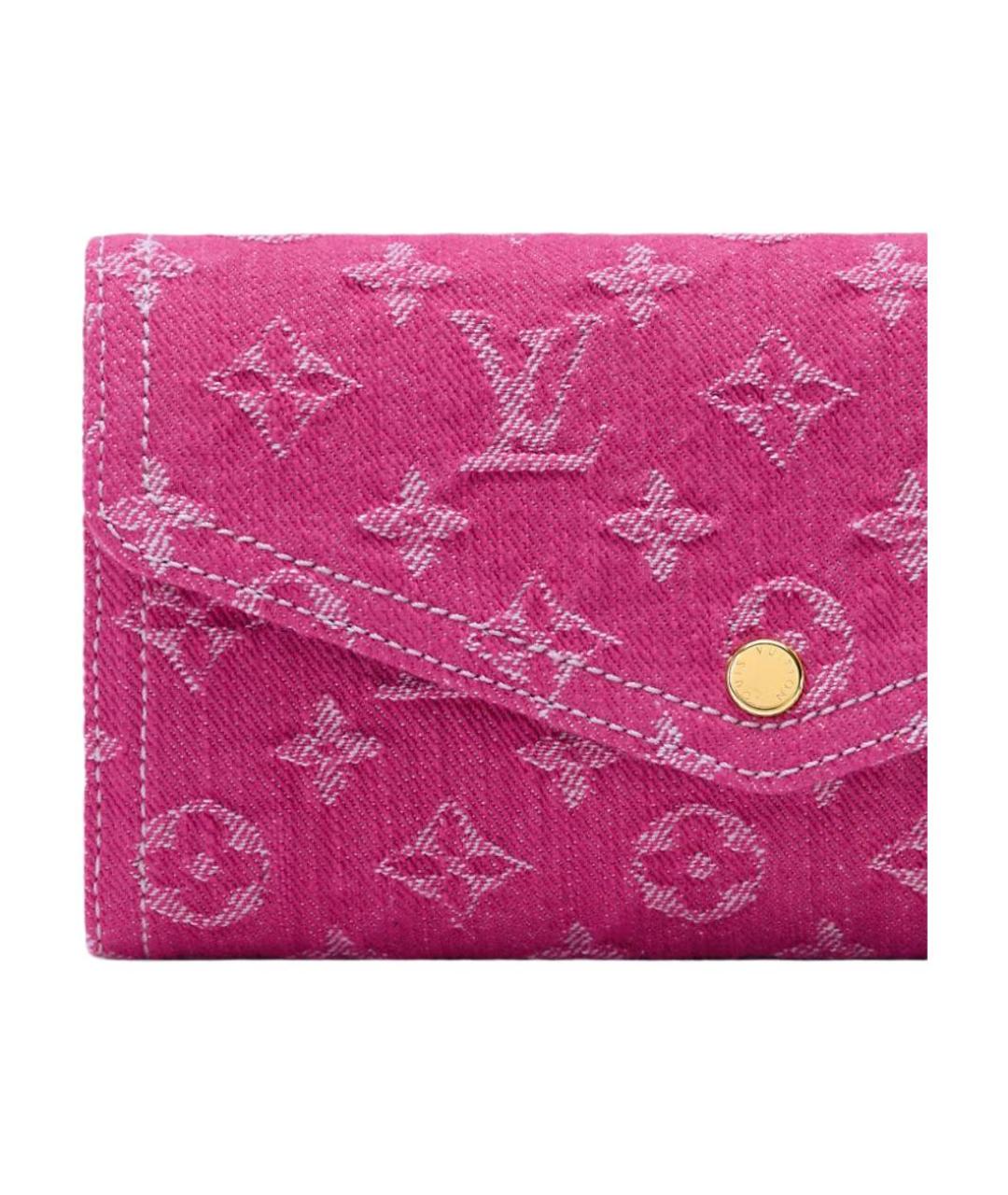 LOUIS VUITTON Фуксия кошелек, фото 5