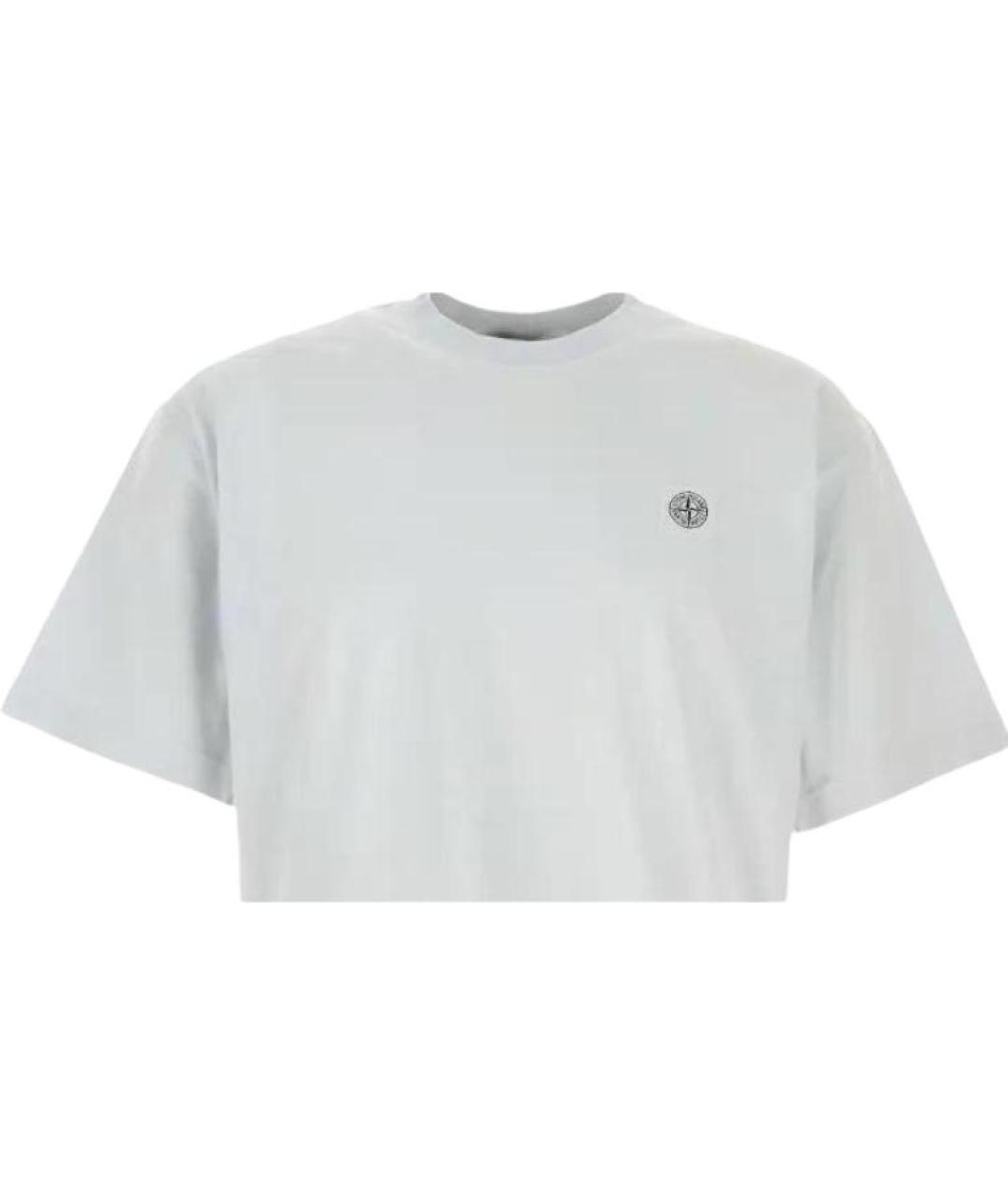 STONE ISLAND Голубая футболка, фото 5