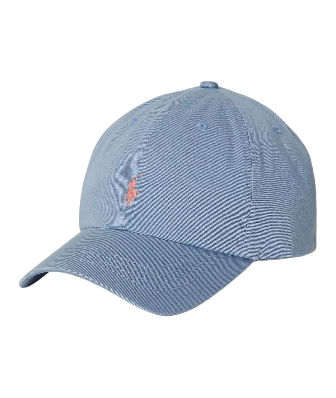 POLO RALPH LAUREN Голубая хлопковая кепка, фото 1