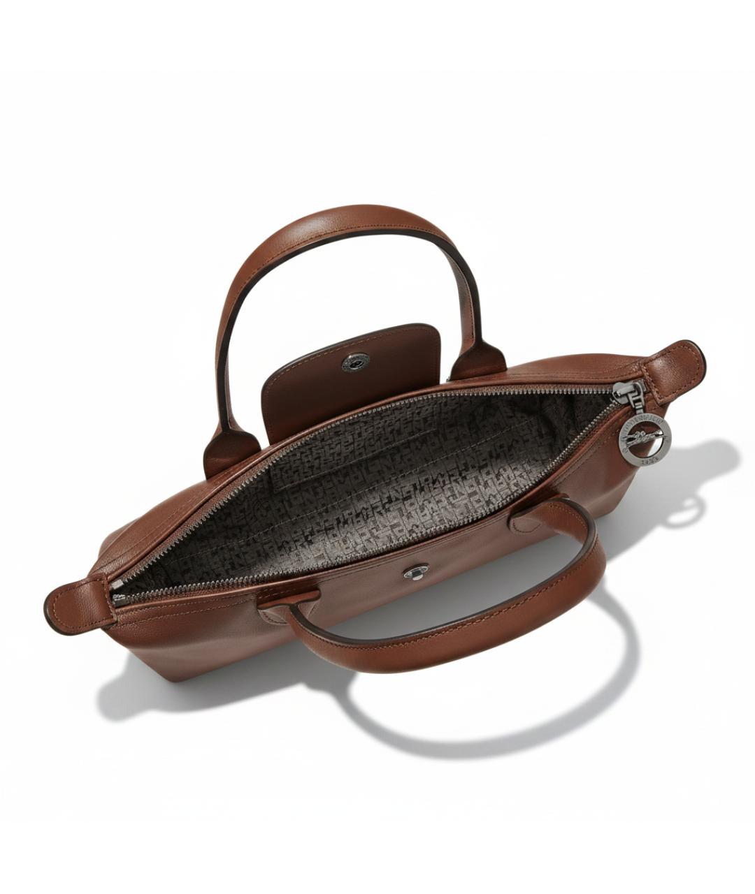 LONGCHAMP Коричневая сумка через плечо, фото 4