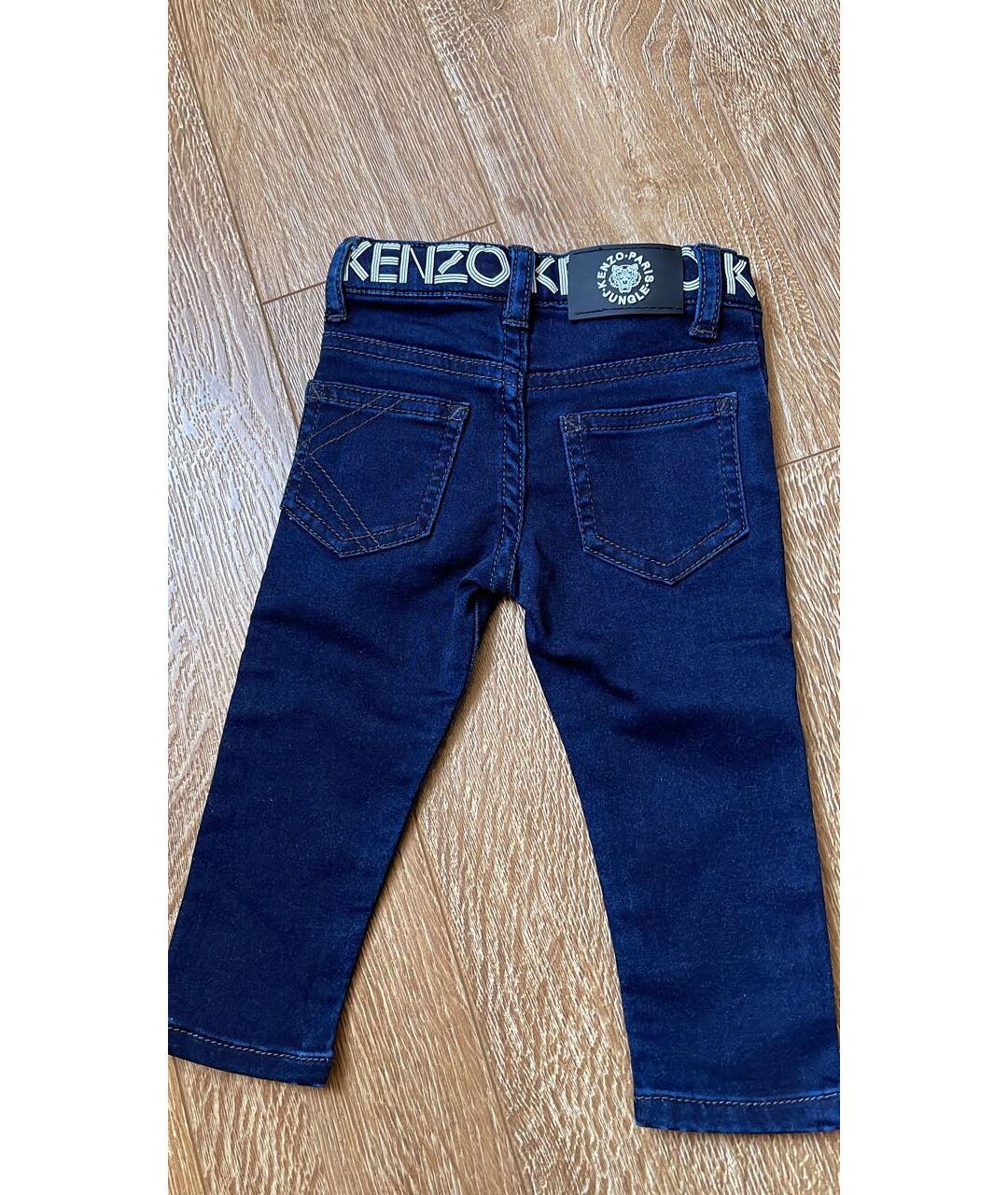 KENZO Синие детские джинсы, фото 2