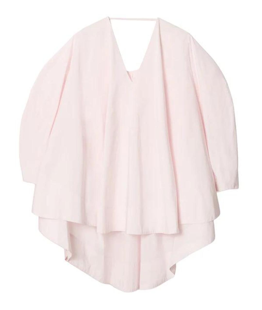 JACQUEMUS Розовое полиэстеровое повседневное платье, фото 1