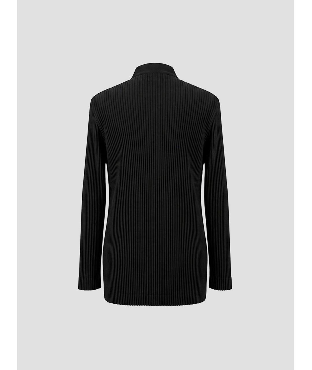 HOMME PLISSE ISSEY MIYAKE Черный полиэстеровый пиджак, фото 2