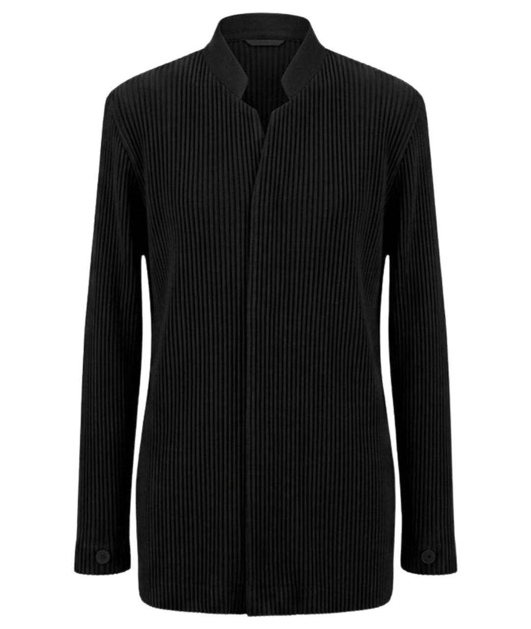 HOMME PLISSE ISSEY MIYAKE Черный полиэстеровый пиджак, фото 1