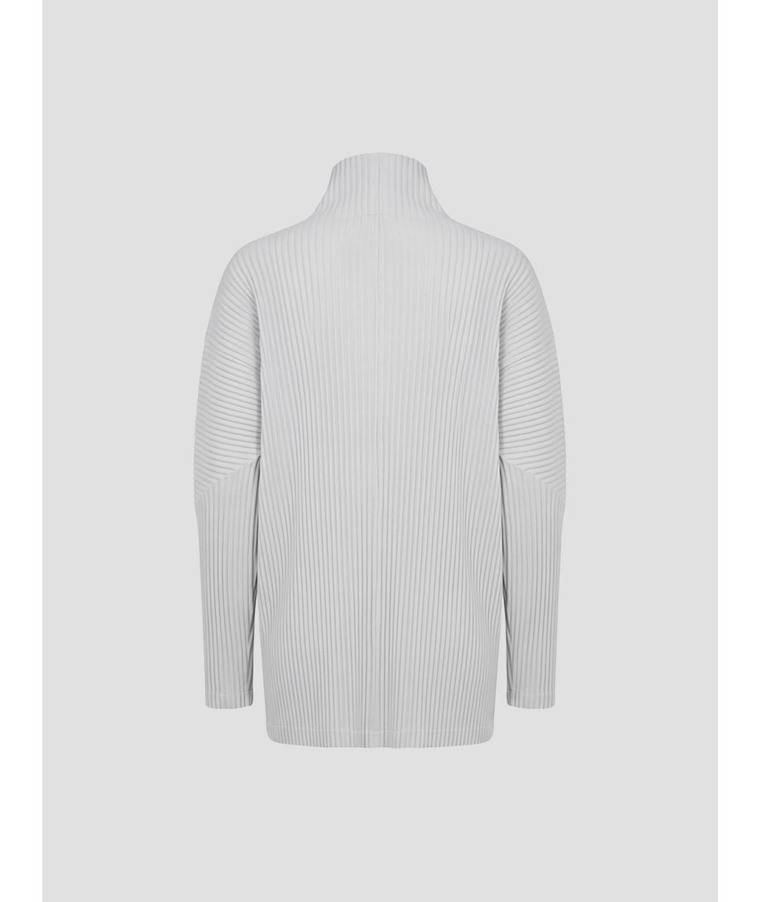 HOMME PLISSE ISSEY MIYAKE Белый полиэстеровый кардиган, фото 2