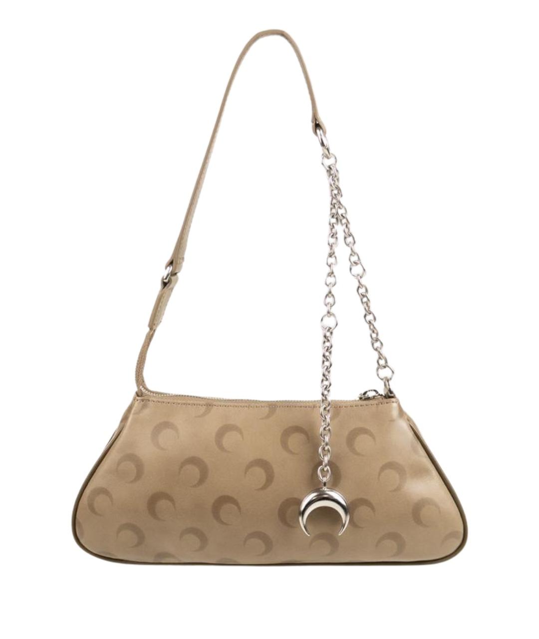 MARINE SERRE Бежевая сумка через плечо, фото 1